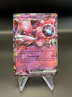 Team Rocket's Mewtwo EX - 81/182 Destined Rivals - Pokemon TCG - 2025 - Image 1