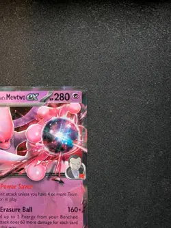 Team Rocket's Mewtwo ex 81/182 - Pokemon TCG Destined Rivals: Holo Ultra Rare NM - Image 2