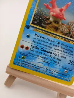 Corsola 37/75 - Neo Discovery - 1st Edition Uncommon LP Pokemon Card - Image 3