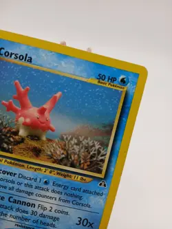 Corsola 37/75 - Neo Discovery - 1st Edition Uncommon LP Pokemon Card - Image 5