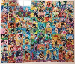 Lot of 100 Japanese Dragon Ball Super Dragonball Heroes Card Set TCG - Image 1
