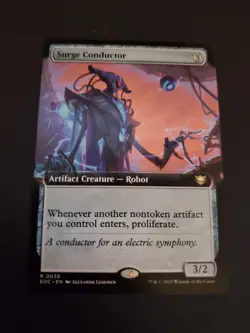 NM R - Surge Conductor (Extended Art) MTG Edge of Eternities - Image 1