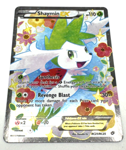 Pokemon TCG Card Shaymin RC21/RC25 Holo Full Art Legendary Treasures Radiant NM - Image 2
