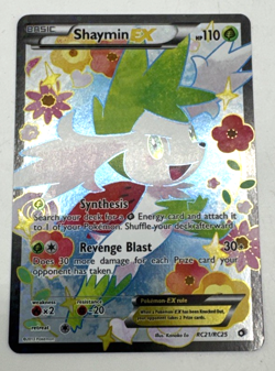 Pokemon TCG Card Shaymin RC21/RC25 Holo Full Art Legendary Treasures Radiant NM - Image 4