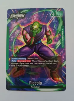 DBS Dragon Ball Fusion World FB03-053 Piccolo Leader Card - Image 1