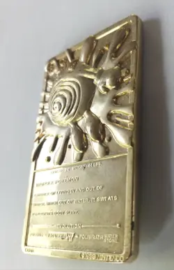Pokemon Poliwhirl 23K Gold Plated Trading Card 1999 Burger King Fast Shipping!! - Image 5