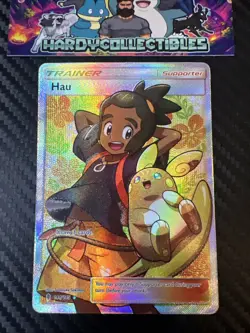 Pokemon TCG Guardians Rising Hau Full Art Card 144/145 Mint! Pack Fresh 🔥 - Image 1