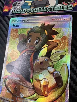 Pokemon TCG Guardians Rising Hau Full Art Card 144/145 Mint! Pack Fresh 🔥 - Image 3