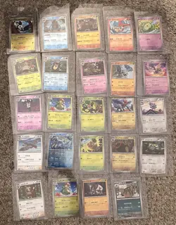 Binder Collection Master ball japanese Cards Set Black Bolt & White Flare Cards - Image 1
