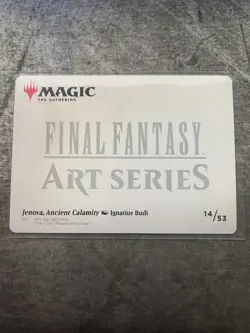MTG Jenova, Ancient Calamity Gold Stamp Art Series Card Final Fantasy NM - Image 2
