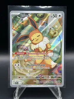 Eevee black star Promo SVP 173 - Pokemon Prismatic Evolutions Tcg card game - Image 1