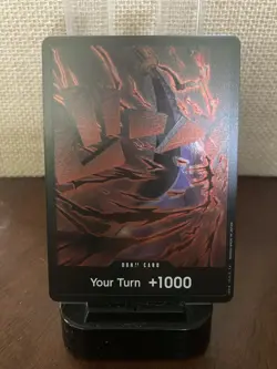 One Piece Royal Blood : Gold D Roger DON!! Card Foil TS-01 English - Image 1