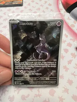 Mewtwo 52 Promo Art Card Scarlet & Violet Sealed Pokemon 151 UPC - Image 1