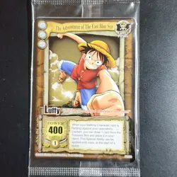 Luffy: The Adventurer of The East Blue Sea (One Piece Promo Card - PR002) Sealed - Image 2