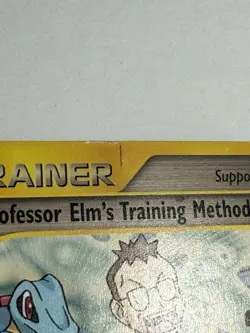MP Professor Elm’s Training Method 148/165 Trainer e-Series Pokemon card English - Image 3