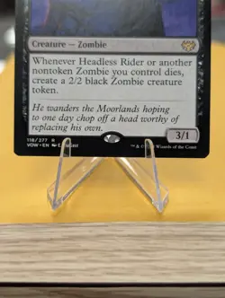 [1x] Headless Rider Near Mint, English Innistrad: Crimson Vow Magic Free Ship! - Image 3