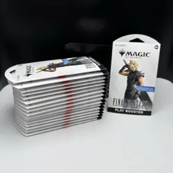 17x Magic the Gathering Sleeved Play Booster Pack Universes Beyond Final Fantasy - Image 2