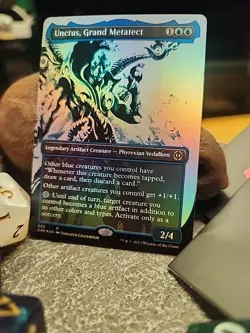 MTG Unctus, Grand Metatect - Foil art - Phyrexia: All Will Be One #303 - Image 2