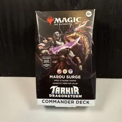 Magic the Gathering Tarkir Dragonstorm MTG Commander Deck - Mardu Surge - Image 1