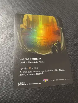 Sacred Foundry (Borderless) Edge of Eternities Foil 0282 - Image 1