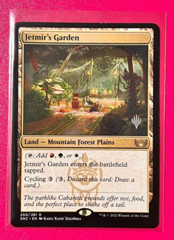 MTG *Promo Pack* -- Jetmir's Garden -- (SNC) #250/281 Near Mint Rare - Image 1