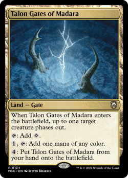 Talon Gates of Madara #134 | Near Mint | Modern Horizons 3 Commander Magic MTG - Image 1