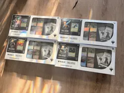 New SEALED Magic The Gathering Final Fantasy Commander Kit -Complete Set Of Four - Image 1
