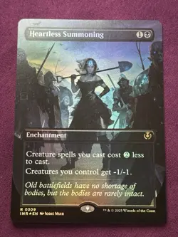 MTG Heartless Summoning (Borderless) [Innistrad Remastered] Near Mint Foil​ - Image 3