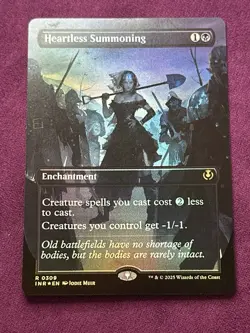 MTG Heartless Summoning (Borderless) [Innistrad Remastered] Near Mint Foil​ - Image 5