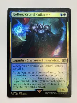 Golbez, Crystal Collector FINAL FANTASY Prerelease Promo - New Foil MTG - Image 1