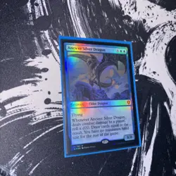 Ancient Silver Dragon Commander Legends: Battle for Baldur's Gate Foil - Image 2