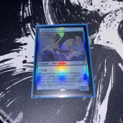 Ancient Silver Dragon Commander Legends: Battle for Baldur's Gate Foil - Image 3