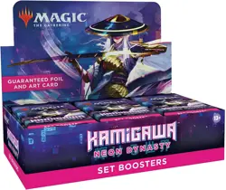 Magic the Gathering Kamigawa Neon Dynasty Set Booster New - Image 1