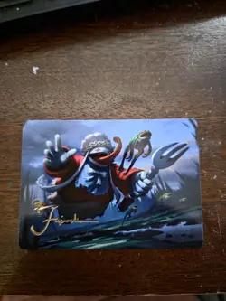 Quina, Qu Gourmet Art Card (Gold-Stamped Signature) FINAL FANTASY Art Series - N - Image 1