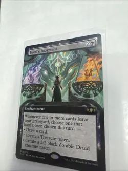Teval's Judgment (Extended Art) MTG Commander: Tarkir: Dragonstorm Regular - Image 1