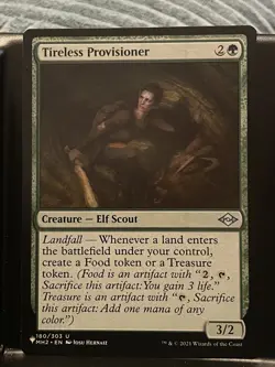 Tireless Provisioner Modern Horizons 2 NM The List Mystery MTG Magic Card - Image 1
