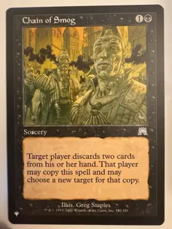 Chain of Smog Onslaught NM The List Mystery MTG Magic Card - Image 1