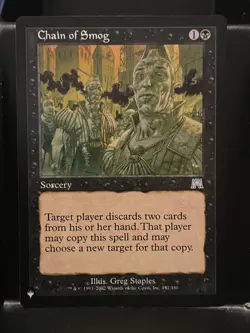 Chain of Smog Onslaught NM The List Mystery MTG Magic Card - Image 1