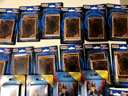 Yu Gi Oh Lot of 26 Sealer Blister Cards, 650+ cards - Image 2