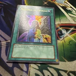 Yugioh! Change of Heart PMT-P060 Ultra Rare 1st Edition HP Portuguese - Image 2
