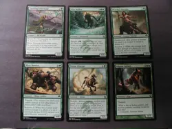MTG Magic Cards lot of 6 - AMBUSH REMOVAL KIT - morph, kick, deathtouch, trample - Image 1