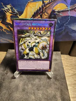 Yu-Gi-Oh! dracotail arthalion starlight rare jush-EN006 1st Edition Foil - Image 1