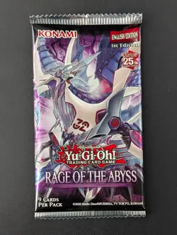 Lot of (41) Yu-Gi-Oh! TCG: Rage of the Abyss Booster Packs Sealed - Image 2