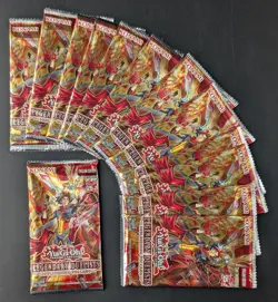 Lot of (13) Yu-Gi-Oh! Legendary Duelist Soulburning Volcano Booster Packs Sealed - Image 1