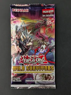 Lot of (24) Yu-Gi-Oh! TCG Wild Survivors Booster Packs Sealed EN - Image 2