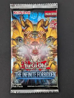 Lot of (98) Yu-Gi-Oh! The Infinite Forbidden Booster Packs Sealed - Image 2