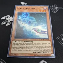 Magician's Rod LED6-EN008 Unlimited Common NM Near Mint Yu-Gi-Oh! Card - Image 3