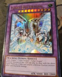 Cyber End Dragon SDCS-EN041 MISPRINT Yugioh! TCG NM Ultra Rare - Image 1