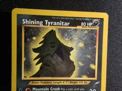 Pokemon TCG Shining Tyranitar Neo Destiny 1st Edition Shiny Holo Card 113/105 - Image 2