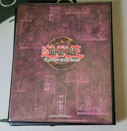 Yu-Gi-Oh Vintage Collection Binder Book - TCG - 1996 - No Cards [Purple] - Image 2